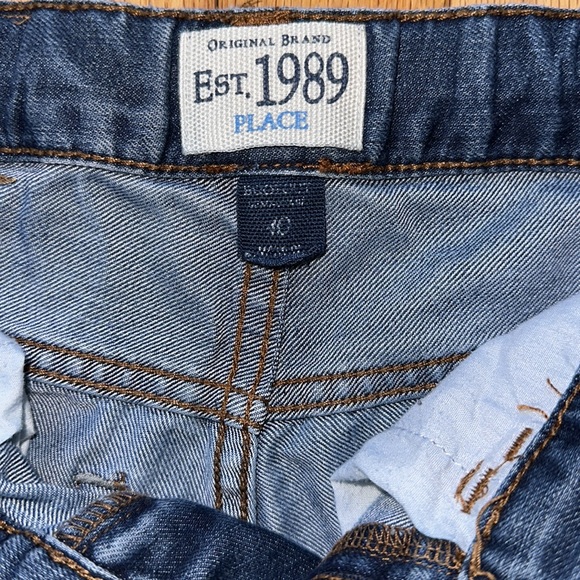 Children’s Place boot cut blue jeans boys size 10 - Picture 6 of 13